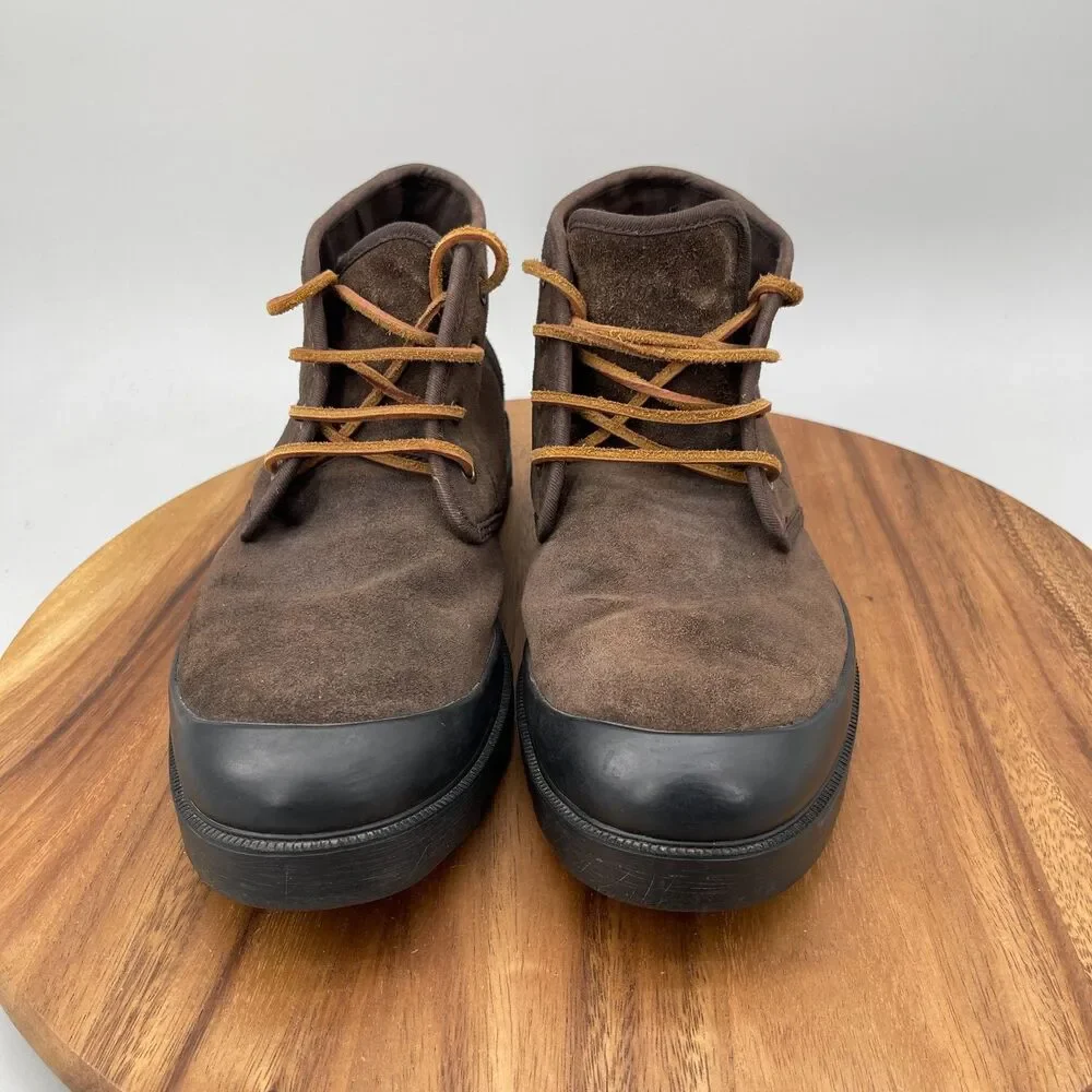 Polo Ralph Lauren Umar Boots Mens Size 11.5 D Dark brown Suede Outdoor Walking